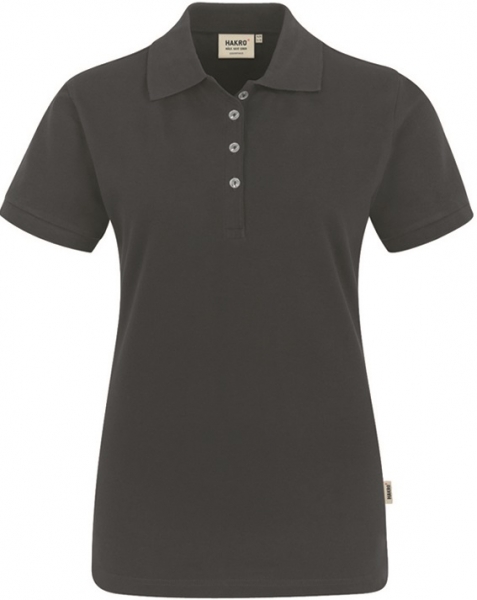 HAKRO-Jobwear, Damen-Poloshirt, Arbeitsshirt, Stretch, anthrazit