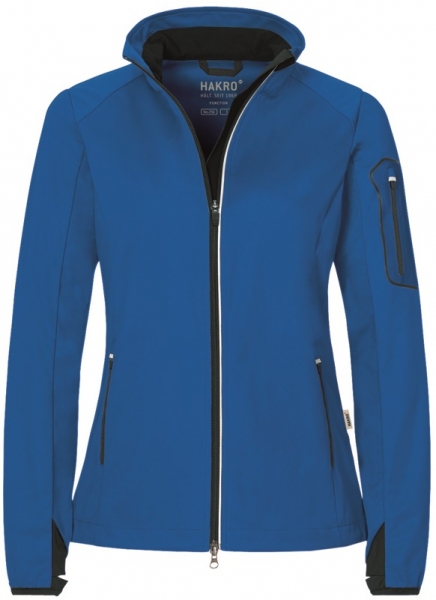 HAKRO-Jobwear, Damen-Softshell-Jacke, Light-Softshell-Arbeits-Berufs-Jacke, Sidney, royal