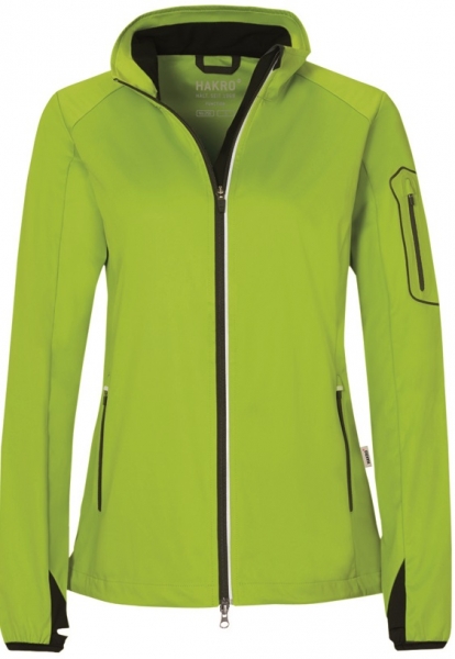 HAKRO-Jobwear, Damen-Softshell-Jacke, Light-Softshell-Arbeits-Berufs-Jacke, Sidney, kiwi
