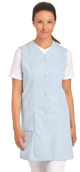 LEIBER-Jobwear, 7/8-Kasack, Arbeits-Berufs-Kasack, ohne Arm, grau