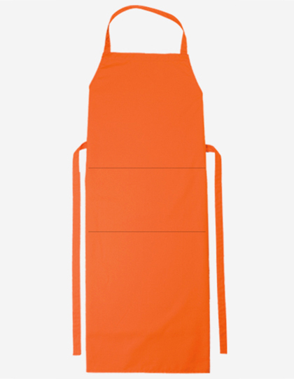CG Workwear Bib Apron Verona Classic Bag 90 x 75 cm 90 x 75 cm Pumpkin