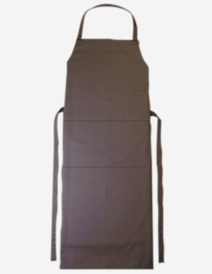 CG Workwear Bib Apron Verona Classic Bag 90 x 75 cm 90 x 75 cm Taupe