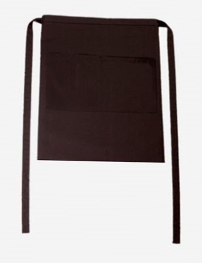 CG Workwear Bistro Apron Roma Bag 50 x 78 cm 50 x 78 cm Chocolate