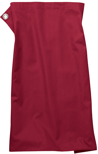 CG Workwear Bistro Apron Pizzone Classic 80 x 71 cm Cherry